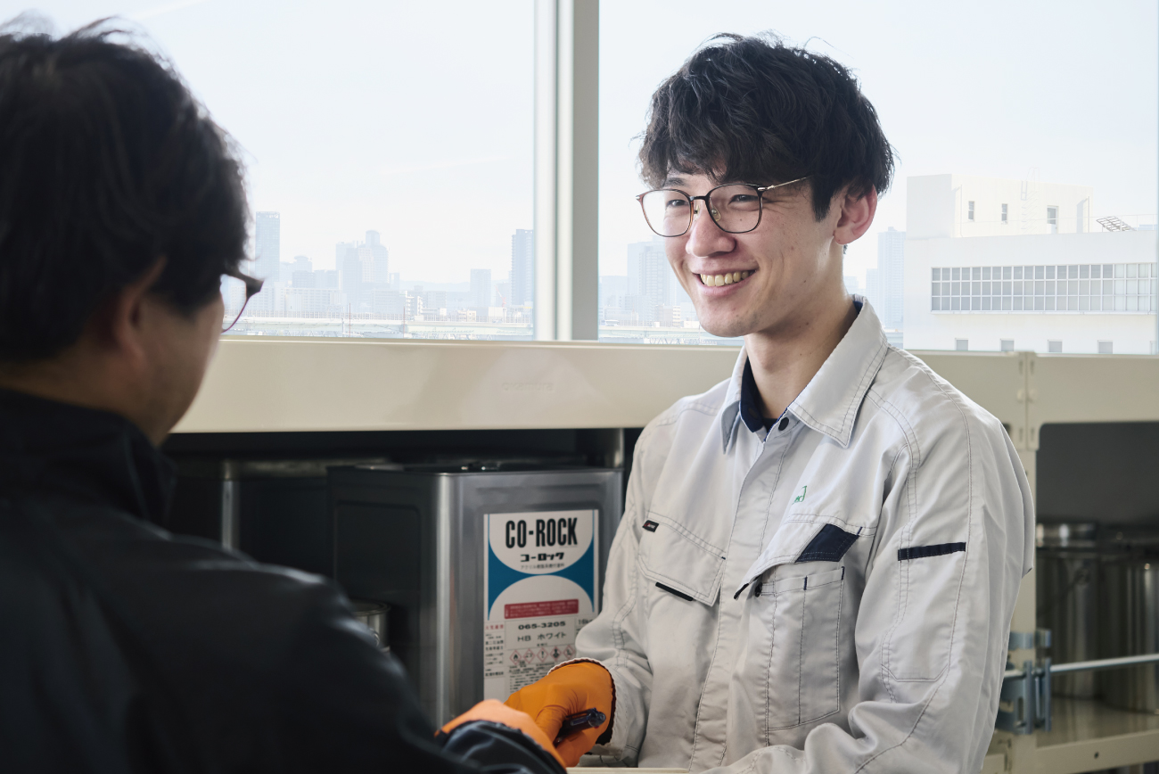 交流を促す新研究開発棟